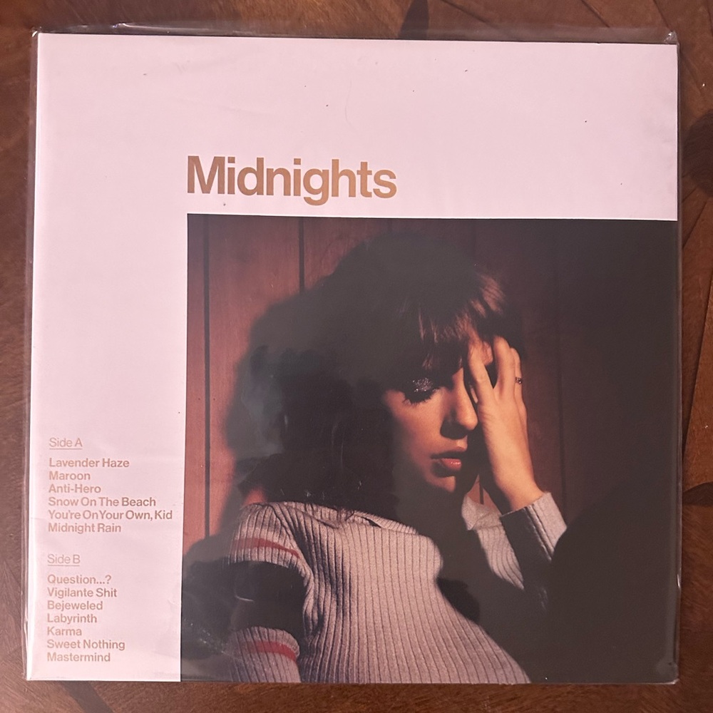 Taylor Swift Midnights Blood Moon Vinyl Record
